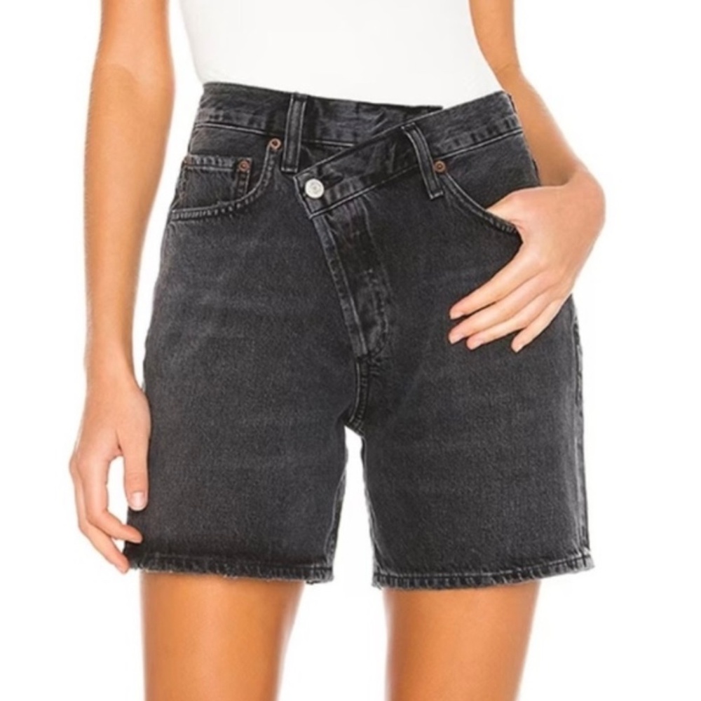 Agolde Criss Cross Shorts
